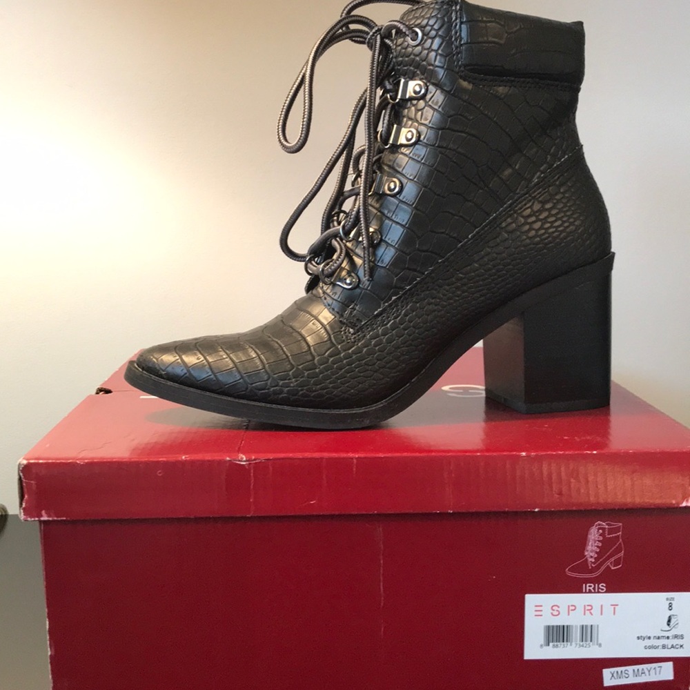 Never worn ESPRIT Black Boots